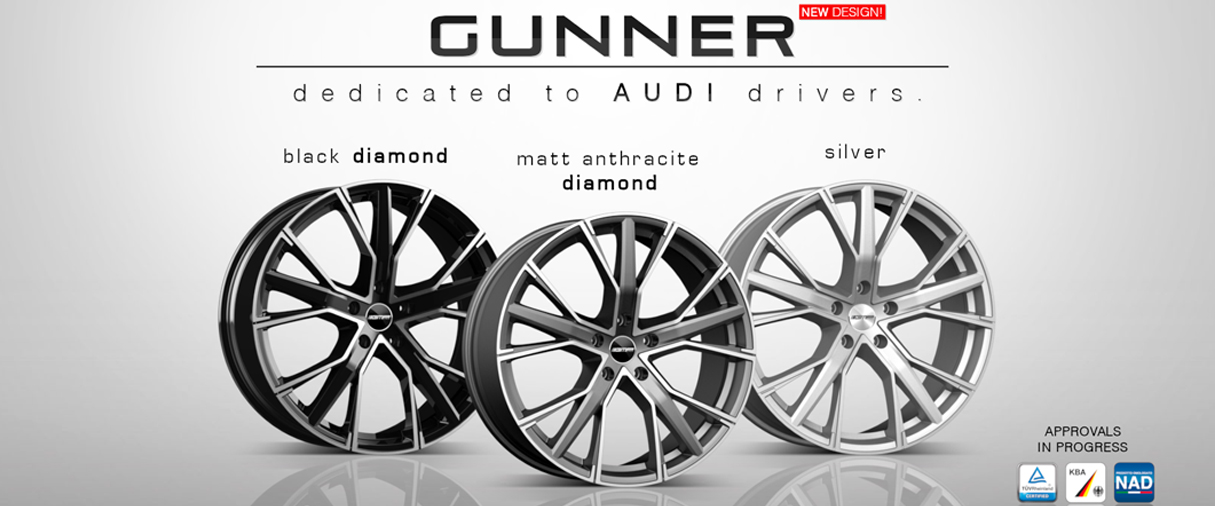 Nowe felgi GMP GUNNER – dedykowane do samochodów AUDI
