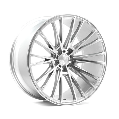Felgi AXE CF2 5x108 10.5x22 ET25 Gloss Silver Polished