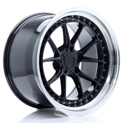 FELGI JAPAN RACING JR39 19x11 ET0-25 5H BLANK Glossy Black w/Machined Lip