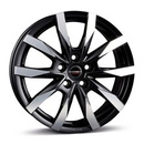 FELGI BORBET CW5 5x160 6.5x16 ET60 Black Polished Matt