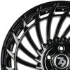 Felgi SEVENTY9 SCF-K 5x114.3 8x19 ET45 Black Glossy