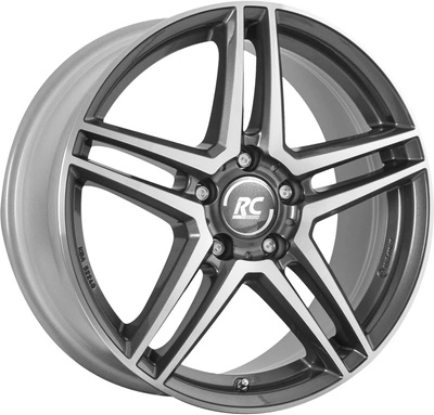 Felgi RC-Design RCD17 5x112 8.5x19 ET62 Himalaya Grey Polished