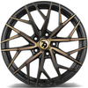 Felgi SEVENTY9 SV-C 5x114.3 8.5x19 ET40 Black Glossy Gold Front