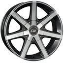 Felgi Borbet CWE 5x130 7x16 ET40 Mistral Anthracite Glossy Polished