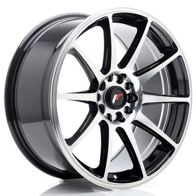 Felgi Japan Racing JR11 18x8.5 ET35 5x100/108 Black Machined