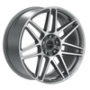 FELGI PROLINE PFG FORGED 5x130 10x22 ET21 Matt Grey Polished