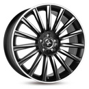 FELGI KESKIN KT18 7x17 5x112 ET38 Matt Black Lip Polish