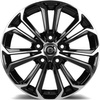 FELGI CARBONADO PANTHER 5x114.3 6.5x15 ET38 Black Front Polished
