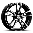 FELGI DIEWE ASTRAL 5x100 7x17 ET35 Black Diamond