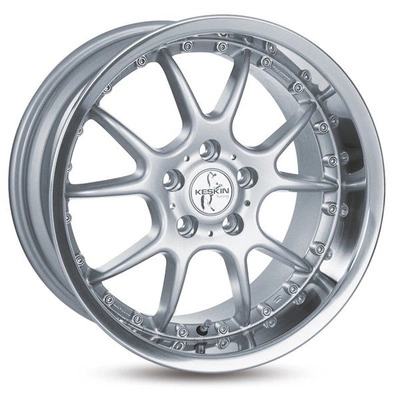 FELGI KESKIN KT3 4x108 8x15 ET30 SILVER LIP POLISH