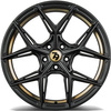 Felgi SEVENTY9 SCF-B 5x120 8x18 ET30 Black Matt Gold Inner Lip