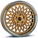 FELGI BORBET B 4x100 7x17 ET30 Gold Rim Polished