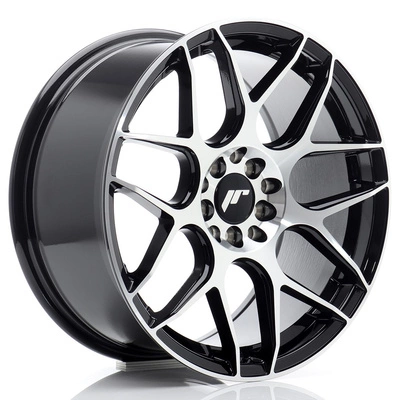 Felgi Japan Racing JR18 17x8 ET35 5x100/114 Black Machined Face