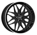 FELGI DOTZ LONGBEACH DARK 5x112 10x20 ET39 Black Polished Lip