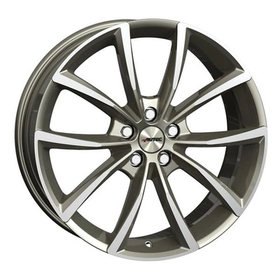 FELGI AUTEC ASTANA 5x112 8x18 ET30 Titanium Silver Polished