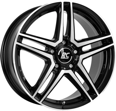 Felgi RC-Design RCD17 5x112 6.5x16 ET38 Glossy Black Polished