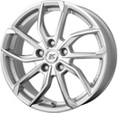Felgi RC-Design RC34 5x110 7x17 ET37.5 Crystal Silver
