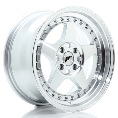 Felgi Japan Racing JR6 16x8 ET30 4x100 Silver Machined Face