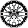 FELGI DIEWE FINA 5x115 8.5x19 ET44 Nero Machined