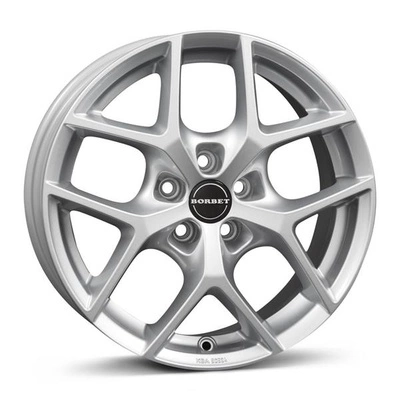 FELGI BORBET Y 5x114.3 7x16 ET48 Crystal Silver