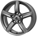 Felgi RC-Design RC24 5x100 6x15 ET38 Titan Metallic