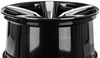 Felgi Carbonado PLAYER 5x112 9.5x21 ET26 Black Front Polished