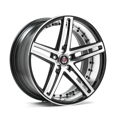 Felgi AXE EX20 5x118 10.5x22 ET30 Gloss Black Polished