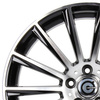 FELGI CARBONADO PERFORMANCE 5x112 9.5x19 ET45 Black Front Polished