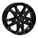 Felgi Autec Kiso 5x160 7x17 ET55 Black