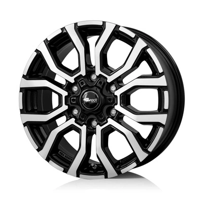 Felgi RC Design RC35 6x139 6.5x17 ET48 Glossy Black Polished