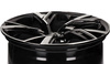 FELGI CARBONADO RICH 5x112 9.5x21 ET25 Black Front Polished