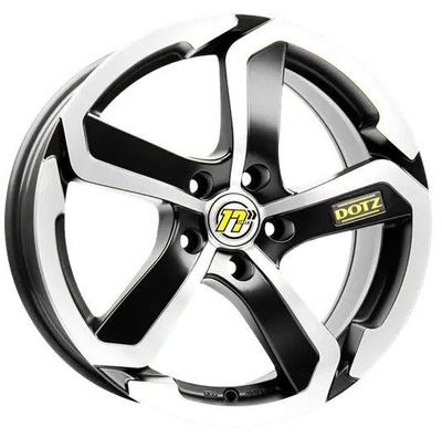 FELGI DOTZ HANZO 5x112 9.5x18 ET28 Black Matt Polished