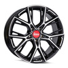 FELGI MAM B4 5x112 8.5x19 ET45 BLACK FRONT POLISH