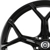 Felgi Carbonado FANCY 5x112 9.5x22 ET25 Black Glossy