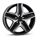Felgi Borbet CWZ 5x130 7.5x18 ET53 Black Polished Matt