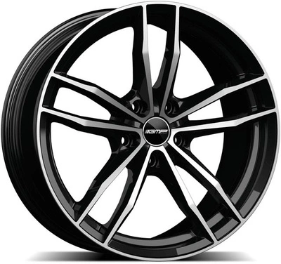 FELGI GMP ITALIA SWAN 5x112 8.5x20 ET30 Black Diamond