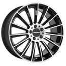 FELGI CARMANI 17 FRITZ 5x112 10x22 ET50 Black Polish