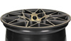 FELGI CARBONADO CRAZY 5x120 8.5x18 ET35 Black Glossy Gold Front
