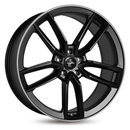 FELGI KESKIN KT21 8.5x20 5x112 ET30 Matt Black Lip Polish
