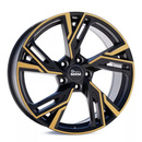 Felgi MAM RS5 5x112 8.5x19 ET30 Matt Black Front Copper
