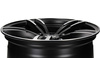 FELGI CARBONADO DIAMOND 5x120 8.5x18 ET33 Matt Black Front Polished