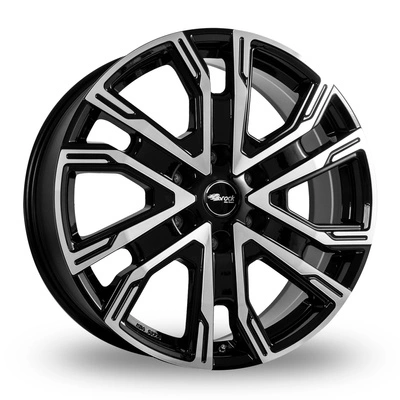 Felgi Brock MMDA08 6x139 8.5x20 ET40 Glossy Black Polished