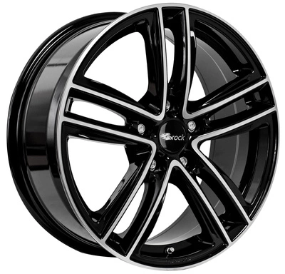 Felgi RC-Design RC27 5x112 7.5x17 ET41 Glossy Black Polished