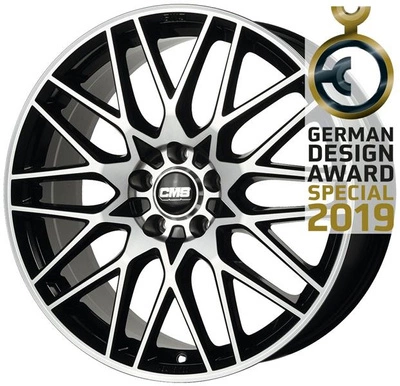 FELGI CMS C25 4x100 7x17 ET45 Diamond Black Gloss