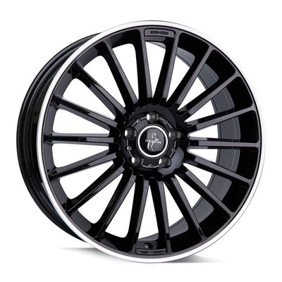 FELGI KESKIN KT15 5x112 7x17 ET38 Black Lip Polish