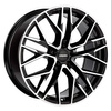 FELGI CARMANI 20 LUDWIG 5x108 6.5x16 ET50 Black Polish
