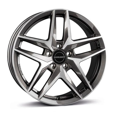 FELGI BORBET Z 5x112 7.5x18 ET44 Mistral Anthracite Glossy Polished