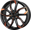 Felgi RC Design RC34 5x112 8x18 ET38 Black Orange Matt