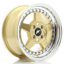 Felgi Japan Racing JR6 15x7 ET35 4x100 Gold w/Machined Lip