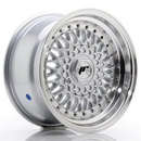 FELGI JAPAN RACING JR9 15x9 ET10 4x100/108 Silver w/Machined Lip+Silver Rivets